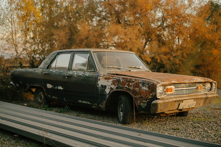 Old Scrap Car